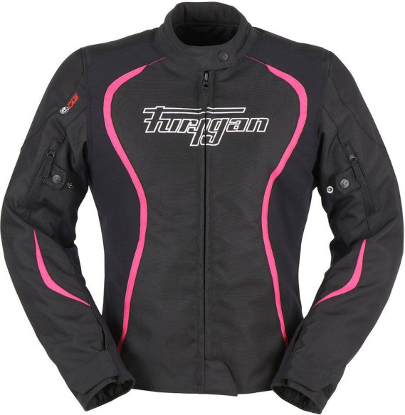 Geaca Moto Textila Dama Odessa Black/White/Pink 6464-1027