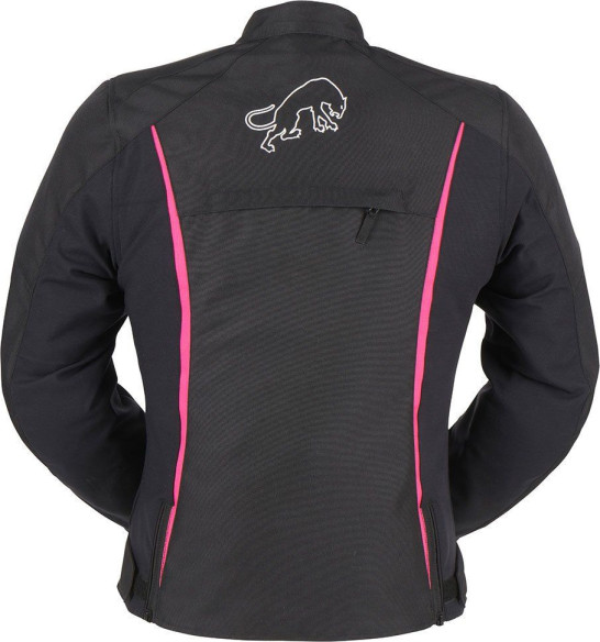 Geaca Moto Textila Dama Odessa Black/White/Pink 6464-1027