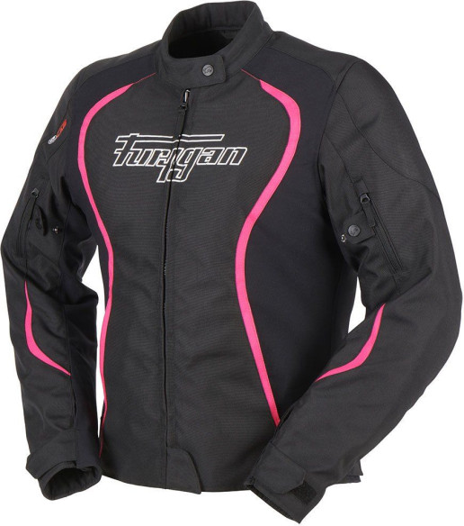 Geaca Moto Textila Dama Odessa Black/White/Pink 6464-1027