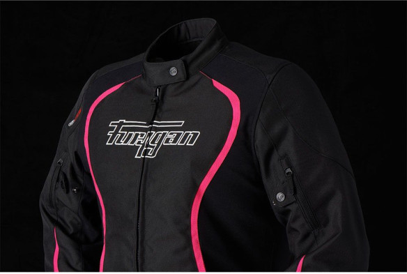 Geaca Moto Textila Dama Odessa Black/White/Pink 6464-1027