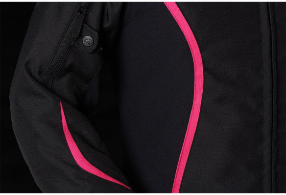 Geaca Moto Textila Dama Odessa Black/White/Pink 6464-1027
