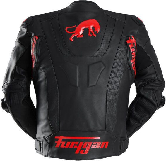 Geaca Moto Piele Raptor Evo 3 Black/Red 6034-108
