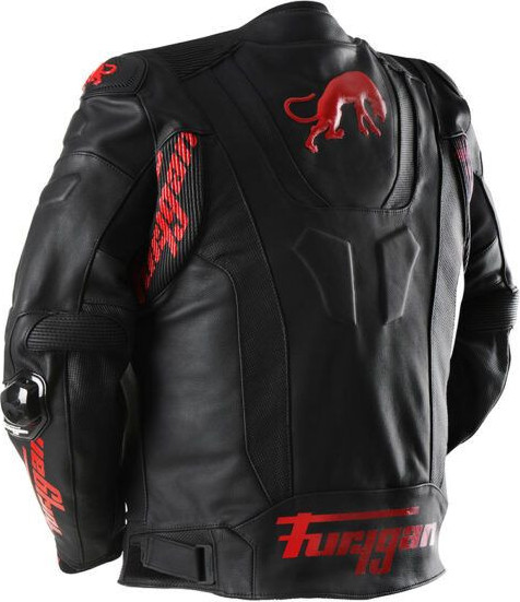 Geaca Moto Piele Raptor Evo 3 Black/Red 6034-108