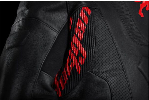 Geaca Moto Piele Raptor Evo 3 Black/Red 6034-108