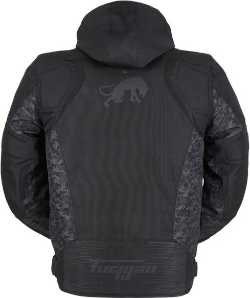 Geaca Moto Textil Shard Hv Black/Rreflective Grey 6480-1050