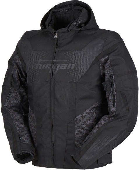 Geaca Moto Textil Shard Hv Black/Rreflective Grey 6480-1050