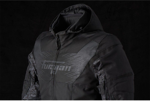 Geaca Moto Textil Shard Hv Black/Rreflective Grey 6480-1050