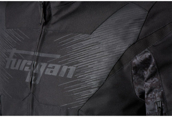 Geaca Moto Textil Shard Hv Black/Rreflective Grey 6480-1050