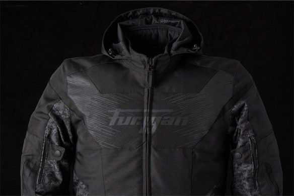 Geaca Moto Textil Shard Hv Black/Rreflective Grey 6480-1050