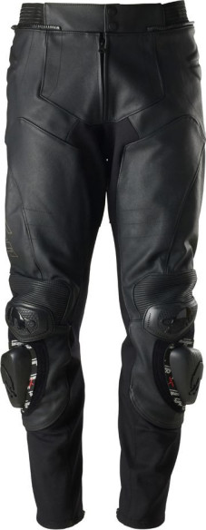 Pantaloni Moto Piele Ghost Pants Black 6019-1