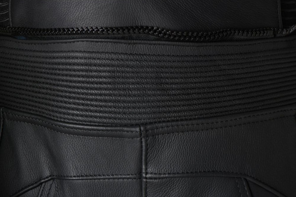 Pantaloni Moto Piele Ghost Pants Black 6019-1