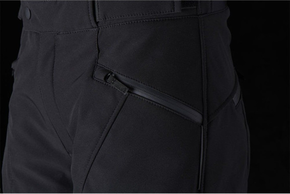 Pantaloni Moto TextilI Dama Softshell Black 6473-1