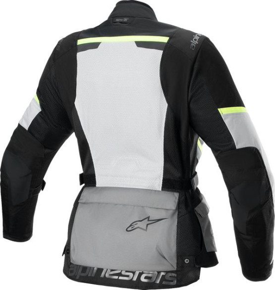 Geaca Moto Textila Dama Stella Andes Air Gray/Yellow 24