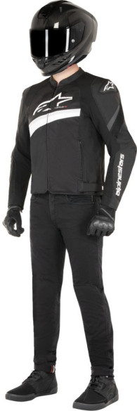 Geaca Moto Textila T-GP+R V4 Air Black/White 24