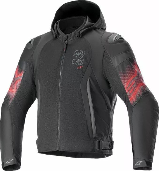 Geaca Moto Textila Zaca Air Venom WP Black/Red 24