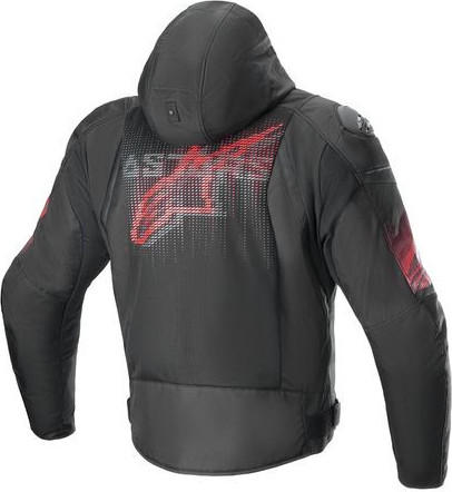 Geaca Moto Textila Zaca Air Venom WP Black/Red 24