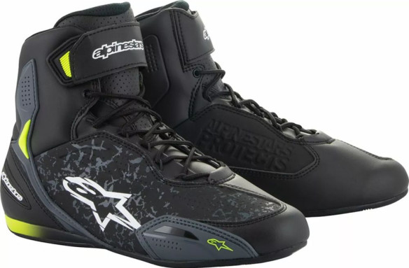 Ghete Moto Faster 3 Black/Yellow 24x
