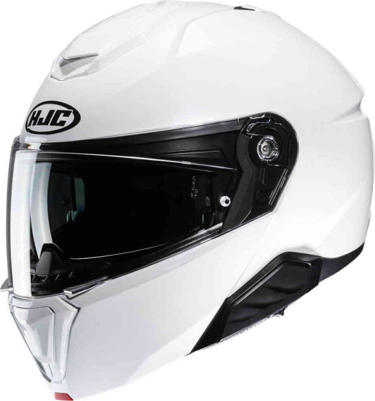 Casca Moto Flip-Up i91 Solid White Glossy 24
