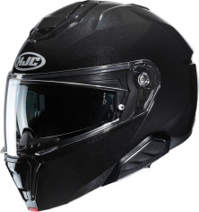 Casca Moto Flip-Up i91 Solid Black Glossy 24