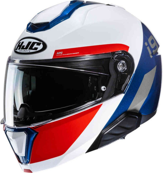 Casca Moto Flip-Up i91 Bina Red/Blue/White Glossy 24