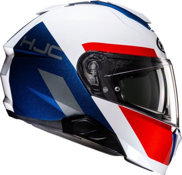 Casca Moto Flip-Up i91 Bina Red/Blue/White Glossy 24