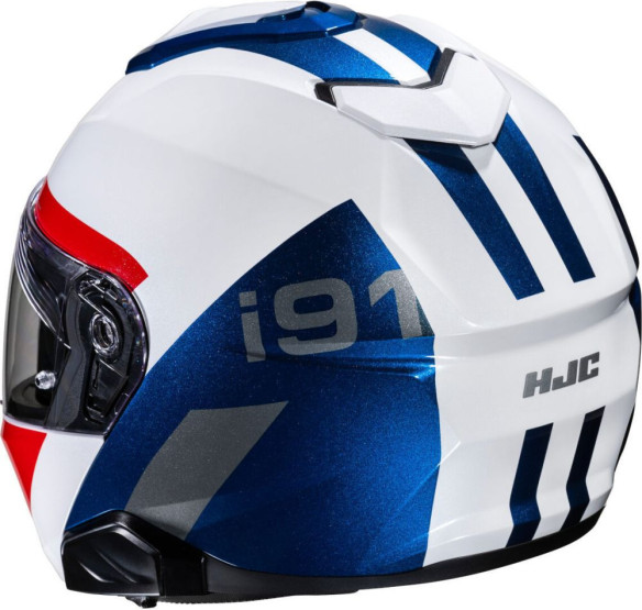 Casca Moto Flip-Up i91 Bina Red/Blue/White Glossy 24