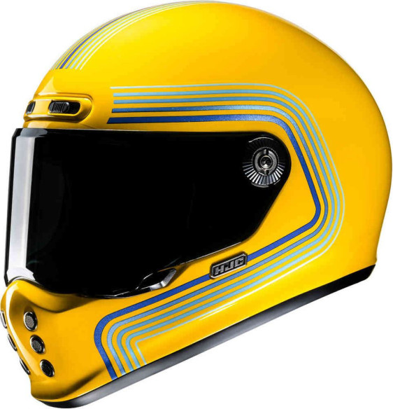 Casca Moto Full-Face/Integrala V10 Foni Yellow 24