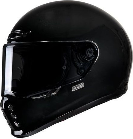 Casca Moto Full-Face/Integrala V10 Solid Black Glossy 24