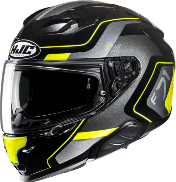 Casca Moto Full-Face/Integrala F71 Arcan Yellow 24