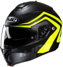 Casca Moto Flip-Up C91N Nepos Yellow Fluo 24