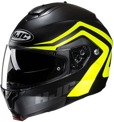 Casca Moto Flip-Up C91N Nepos Yellow Fluo 24