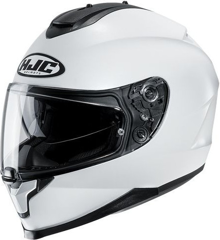 Casca Moto Full-Face/Integrala C70N Solid White Glossy 24