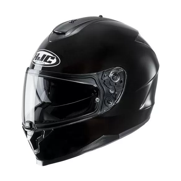 Casca Moto Full-Face/Integrala C70N Solid Black Glossy 24