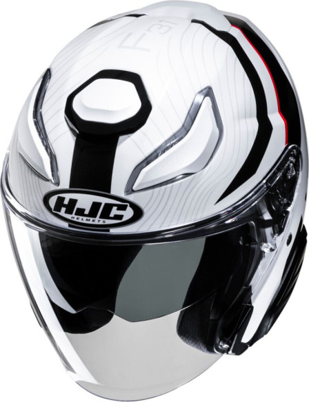 Casca Moto Open-Face/Jet F31 Naby White 24