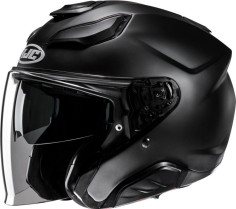 Casca Moto Open-Face/Jet F31 Solid Black Matt 24