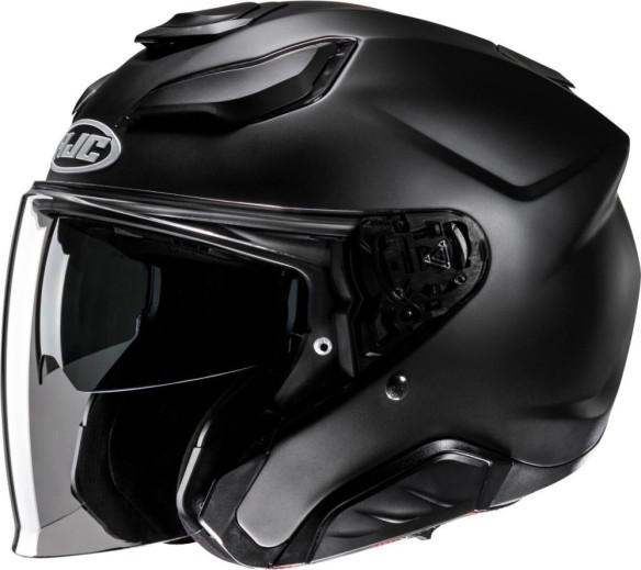 Casca Moto Open-Face/Jet F31 Solid Black Matt 24