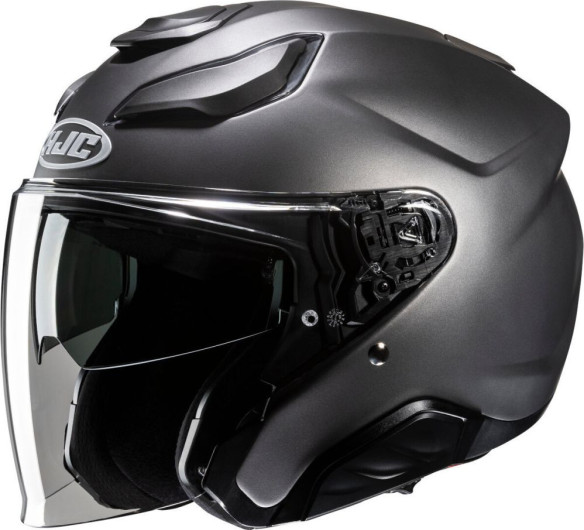 Casca Moto Open-Face/Jet F31 Solid Titanium Matt 24