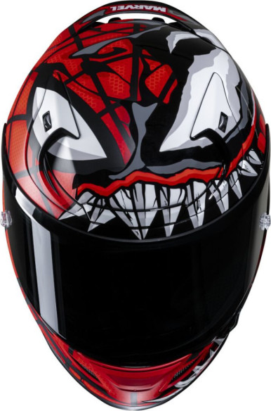 Casca Moto Full-Face/Integrala RPHA 12 Maximized Venom Marvel Red 24
