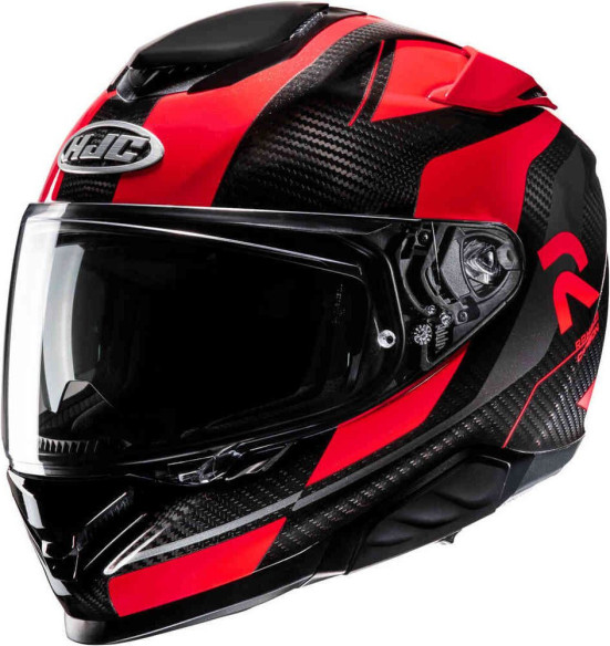 Casca Moto Full-Face/Intergala RPHA 71 Carbon Hamil Black/Red 24