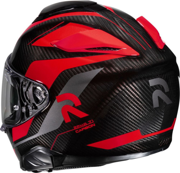 Casca Moto Full-Face/Intergala RPHA 71 Carbon Hamil Black/Red 24