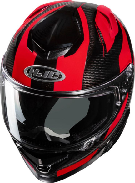 Casca Moto Full-Face/Intergala RPHA 71 Carbon Hamil Black/Red 24