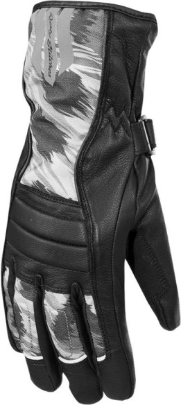 Manusi Moto Piele/Textil Dama Bianca Black/Panther 24