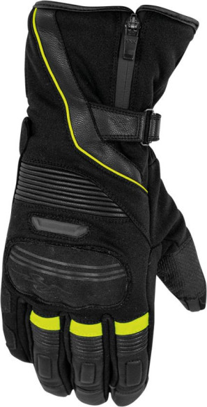 Manusi Moto Textile/Piele Cole Black/Yellow Fluo 24