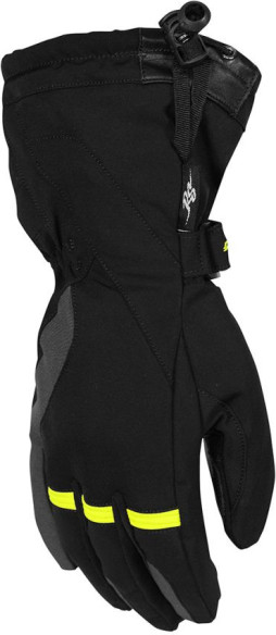 Manusi Moto Textile Kevin Black/Yellow Fluo/Grey 24
