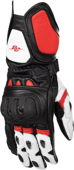 Manusi Moto Piele Marc Black/Red/White 24