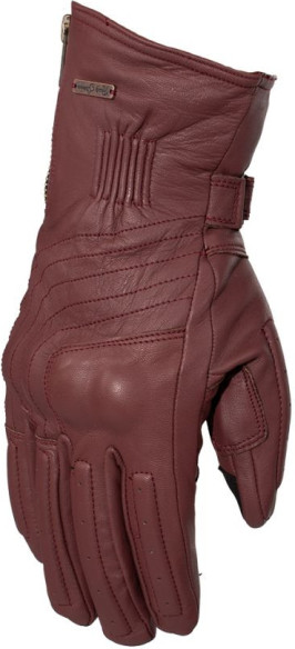 Manusi Moto Piele Ray Maroon 24