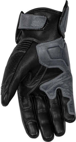Manusi Moto Piele Zeke Black/Grey 24