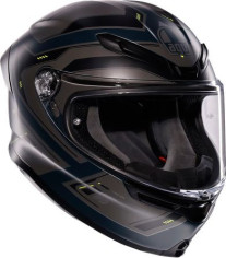 Casca Moto K6 S E2206 Mplk Enhance Matt Grey/Yellow Fluo 24
