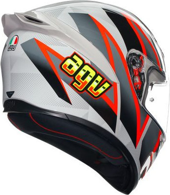 Casca Moto K1 S E2206 Blipper Grey/Red 24