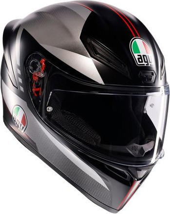 Casca Moto K1 S E2206 Lap Matt Black/Grey/Red 24